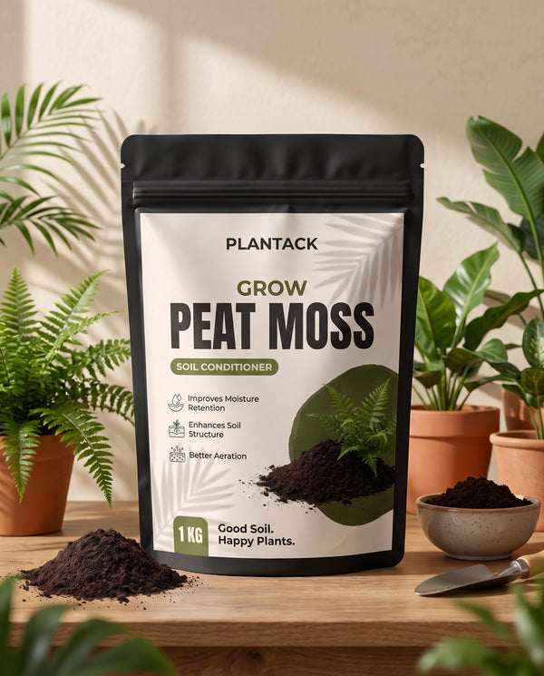 Plantack Grow Peat Moss | Soil Conditioner for Plants, Seed Starting & Potting Mix
