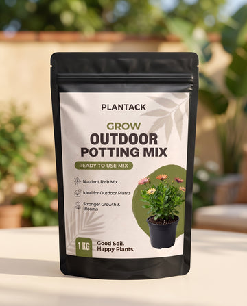 Plantack Grow Outdoor Soilless Mix – Ready-to-Use Potting Mix for Outdoor Plants